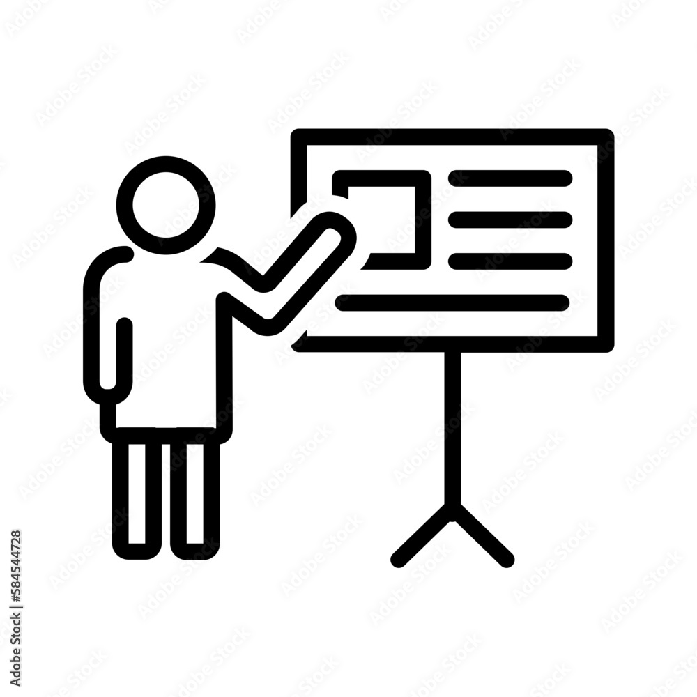 Black line icon for Project Black line icon for Project