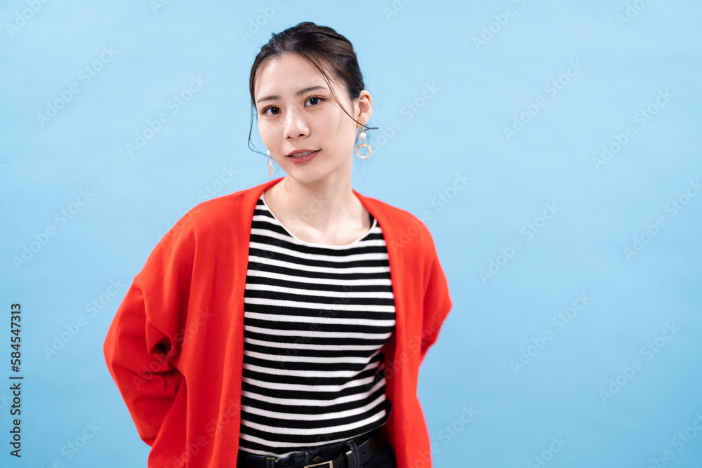 爽やかな女性 爽やかな女性