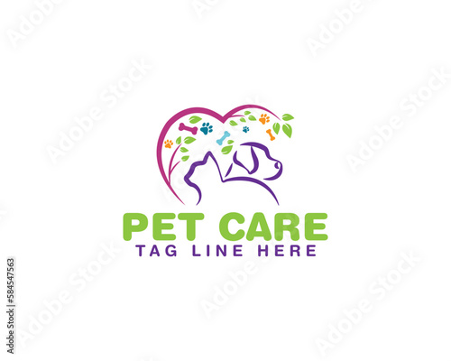 pet care logo design for your brand identity 
