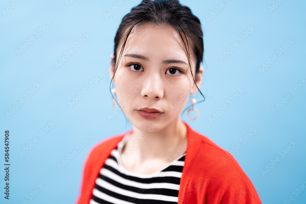 爽やかな女性 爽やかな女性