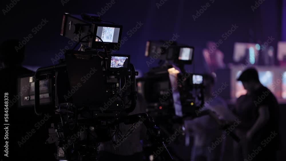 TV Cameras at a Live Event