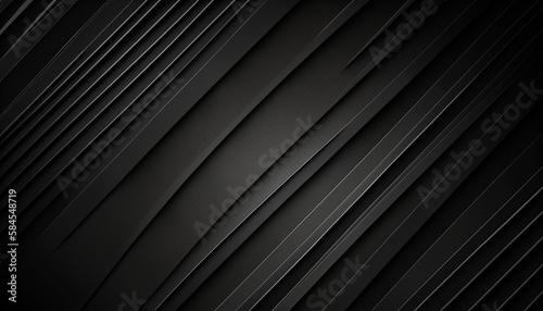 Modern black background with lines