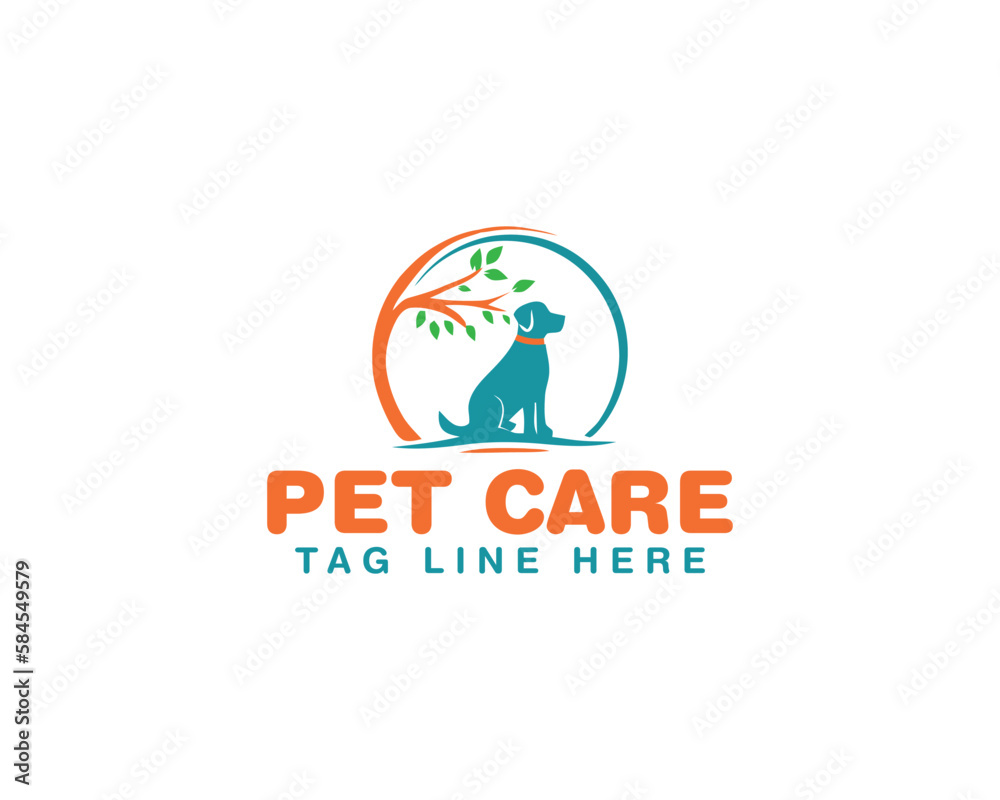 pet care logo design pet care logo design