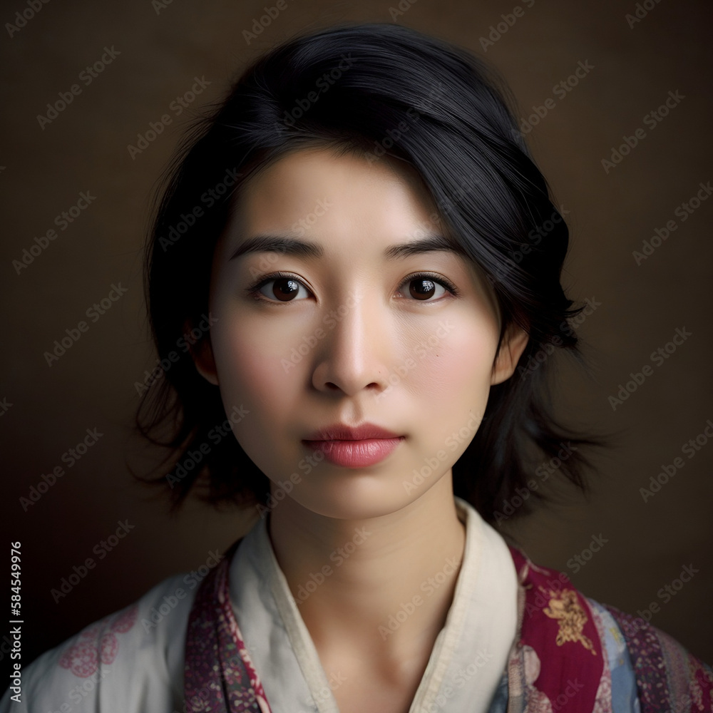 Beautiful Asian Woman - 美しいアジア系女性 Beautiful Asian Woman - 美しいアジア系女性