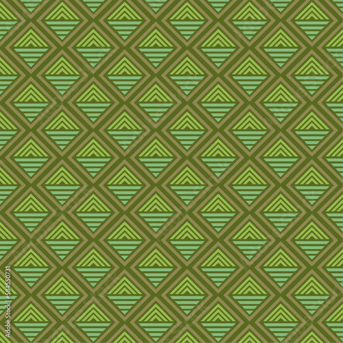 Background texture pattern geometric triangle retro green and yellow concept vector