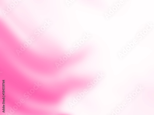 Pink color wave, smooth silk gradient background and blurred