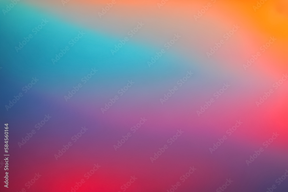 Abstract colourful gradient background. Gradient design, fluid, iridescent, holographic, element for backgrounds, wallpapers, covers, ui design, banner, poster, mobile apps. generative ai
