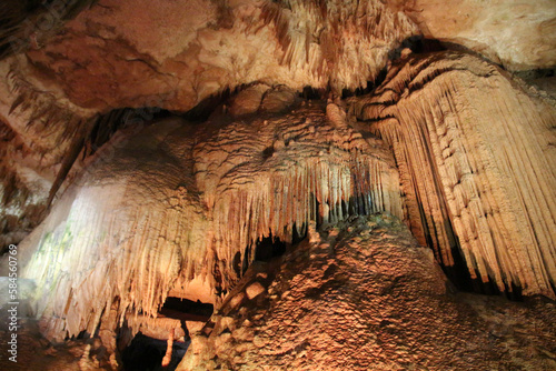 Kumistavi Cave, also known as Prometheus Cave, is located near the Georgian city of Tskhaltubo photo