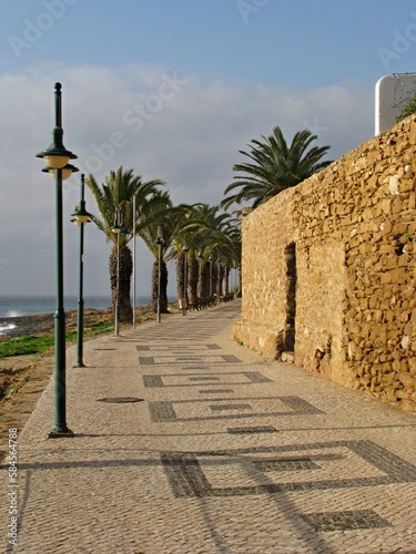 Promendade in Luz, Lagos, Algarve - Portugal  photo