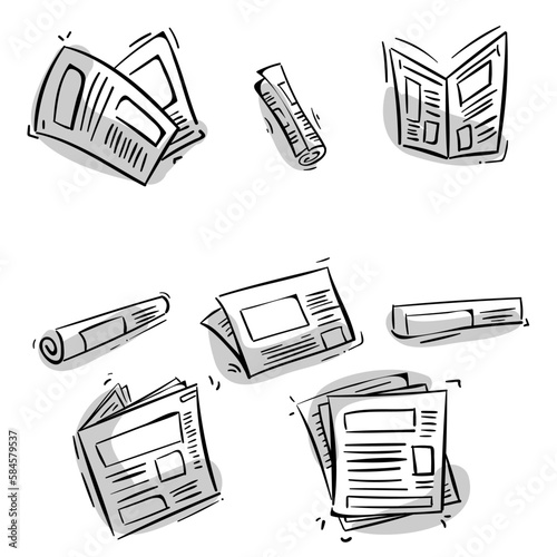 Gazete İkon - Newspaper Icon