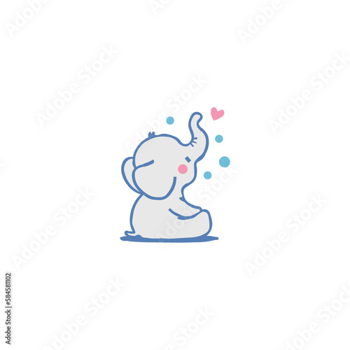 Clothes for little boys and girls logo designs vector icon