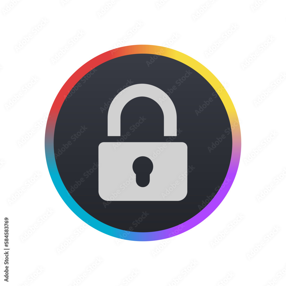 Lock - Pictogram (icon) Lock - Pictogram (icon)