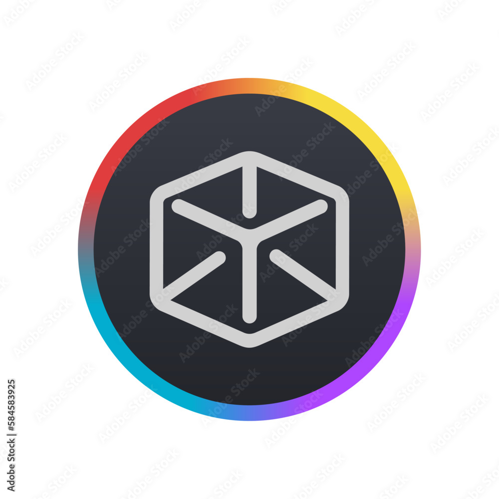 Glitch Cube - Pictogram (icon) Glitch Cube - Pictogram (icon)