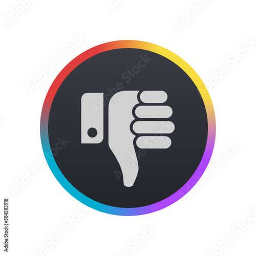 Thumbs Down - Pictogram (icon) 
