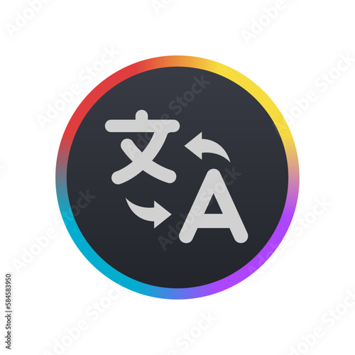 Translator - Pictogram (icon) 