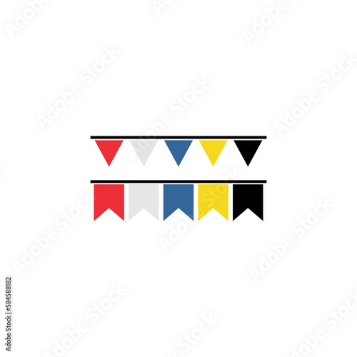 Antigua flags icon set  Antigua independence day icon set vector sign symbol