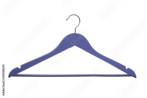 clothes hanger isolated on white