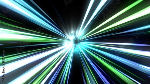 Abstract glowing Fantasy Lines Background, glowing lines,