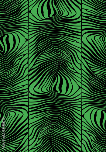 Seamless different zebra pattern, animal print.