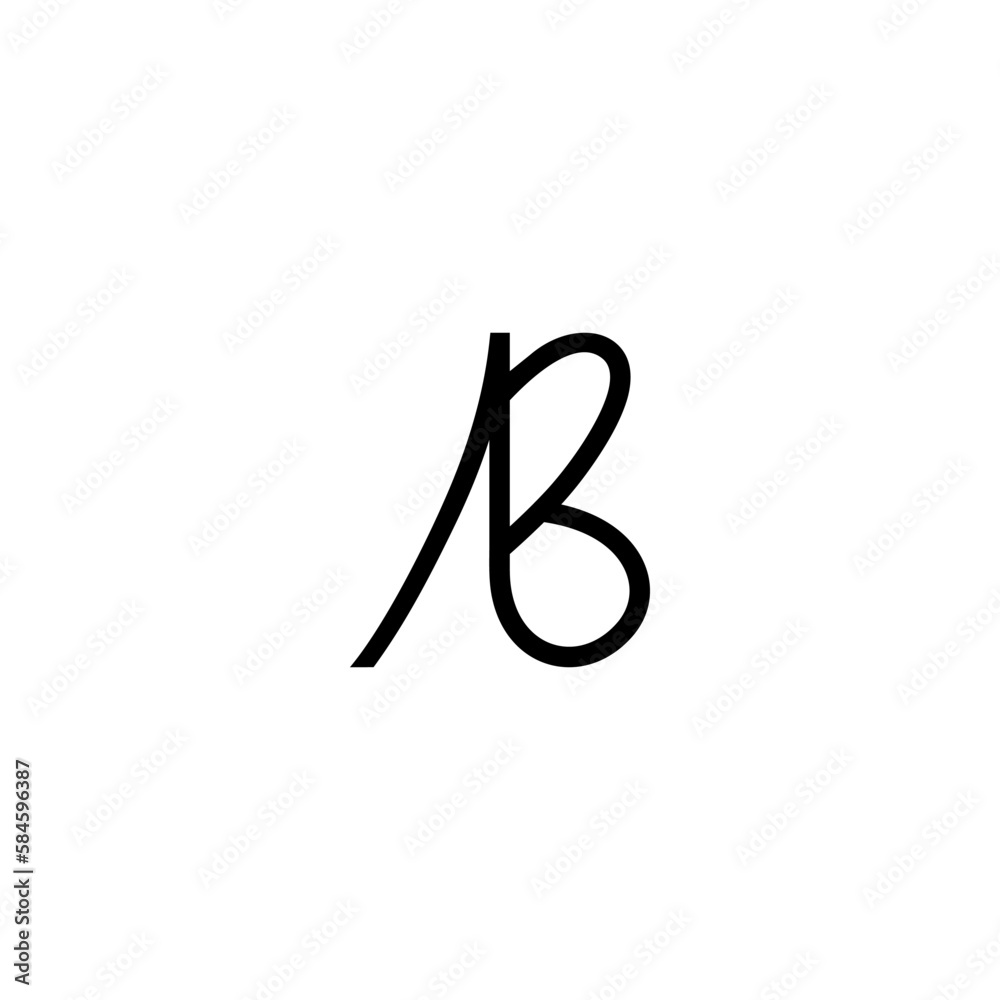 Premium design Logo with initial, letter, alphabet AB for company branding and other Premium design Logo with initial, letter, alphabet AB for company branding and other