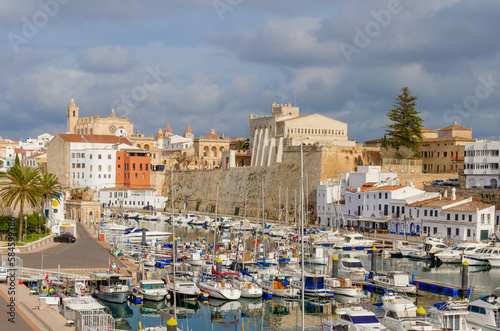 Fototapeta Naklejka Na Ścianę i Meble -  Puerto de Ciudadela, Menorca 