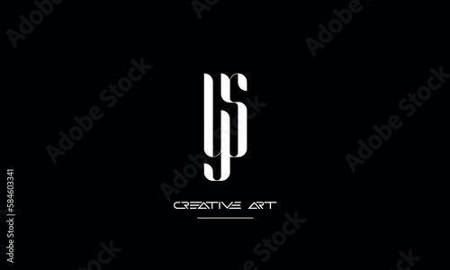 YS, SY, Y, S abstract letters logo monogram photo