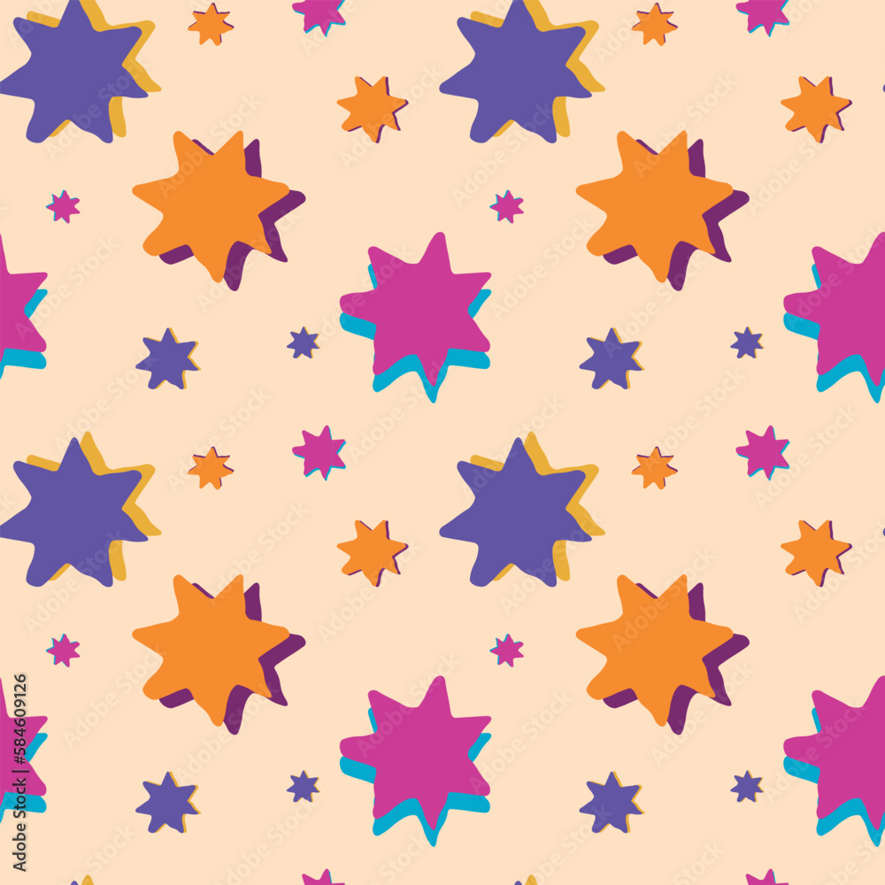 seamless pattern retro style seamless pattern retro style