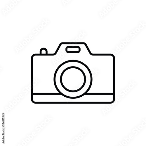 camera icon. outline icon