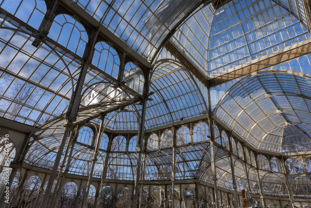 The Crystal Palace is a Victorian-style metal and crystal