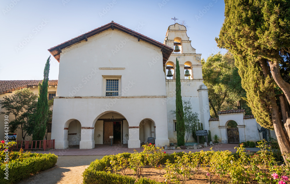 View of the Main Church at Mission San Juan Bautista