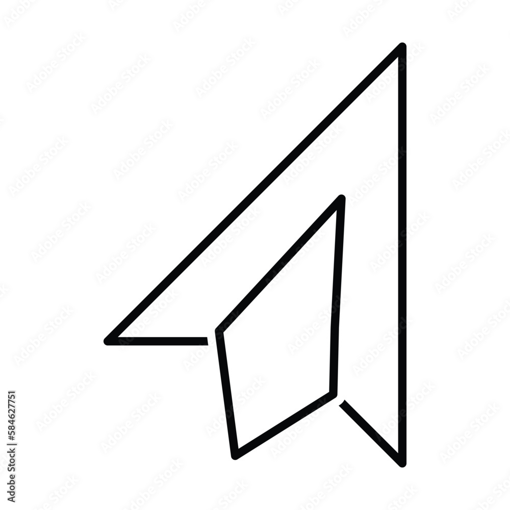 paper plane icon, paper vector, plane illustration paper plane icon, paper vector, plane illustration