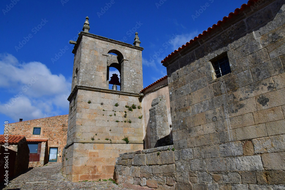 Castelo Rodrigo, Portugal - march 30 2022 : historical village center