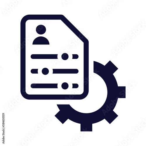 avatar, man, profile, id auto verification icon