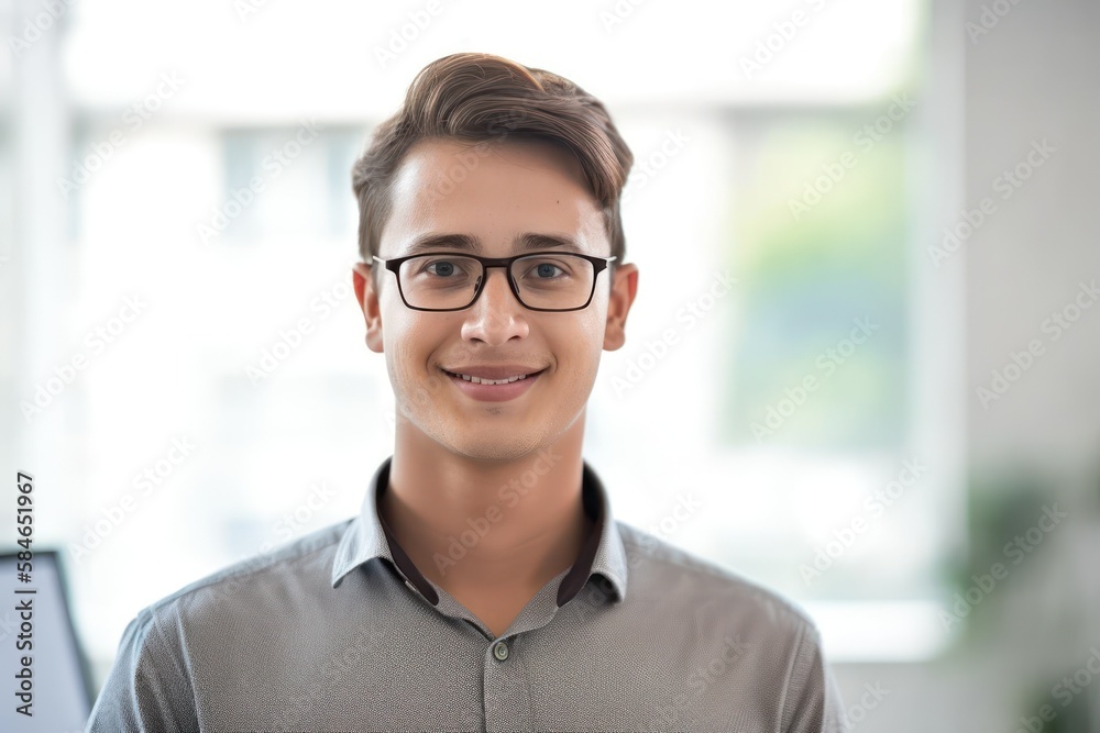 My first Job Gives Me Fulfillment. Photo generative AI My first Job Gives Me Fulfillment. Photo generative AI