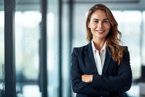 Modern businesswomans in office. Photo generative AI Free Download Modern businesswomans in office. Photo generative AI - GFXLoad