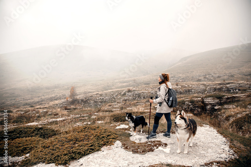 Women Hiking in Mountains © Arcady