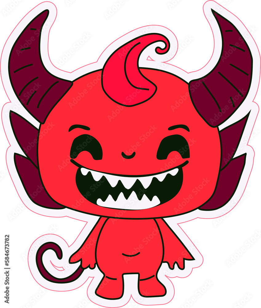 Sticker emoji emoticon emotion happy character sweet hellish entity ...