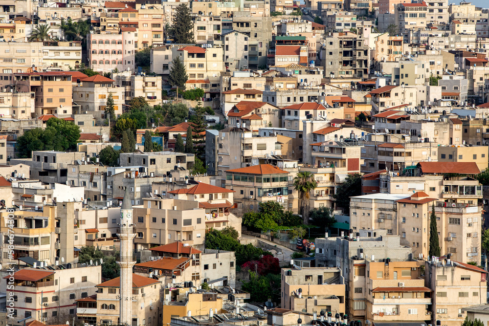Nazareth city, Galilee, israel.