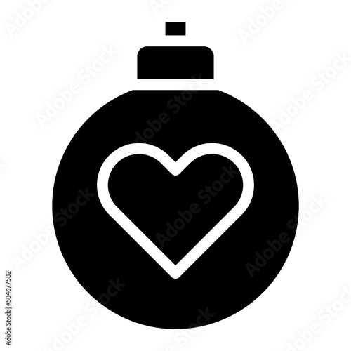 Christmas ball glyph 