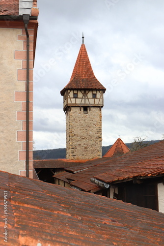 Kirchenburg in Ostheim.