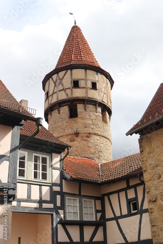 Kirchenburg in Ostheim.