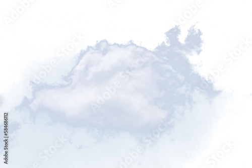 white clouds isolated texture