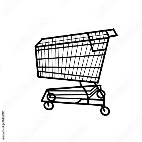 trolley cart supermarket business marketing internet