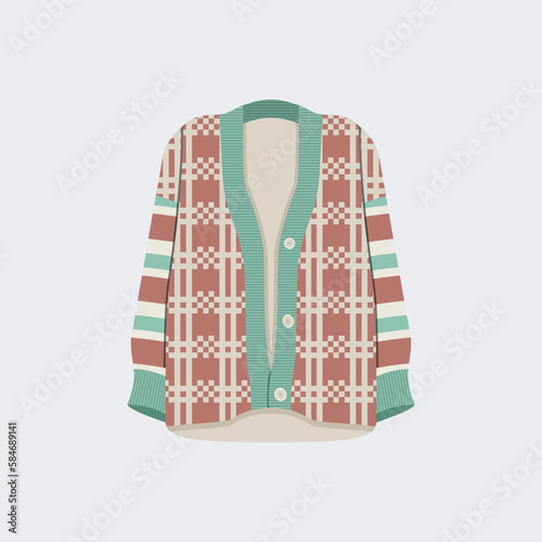 Cardigan Flat lay