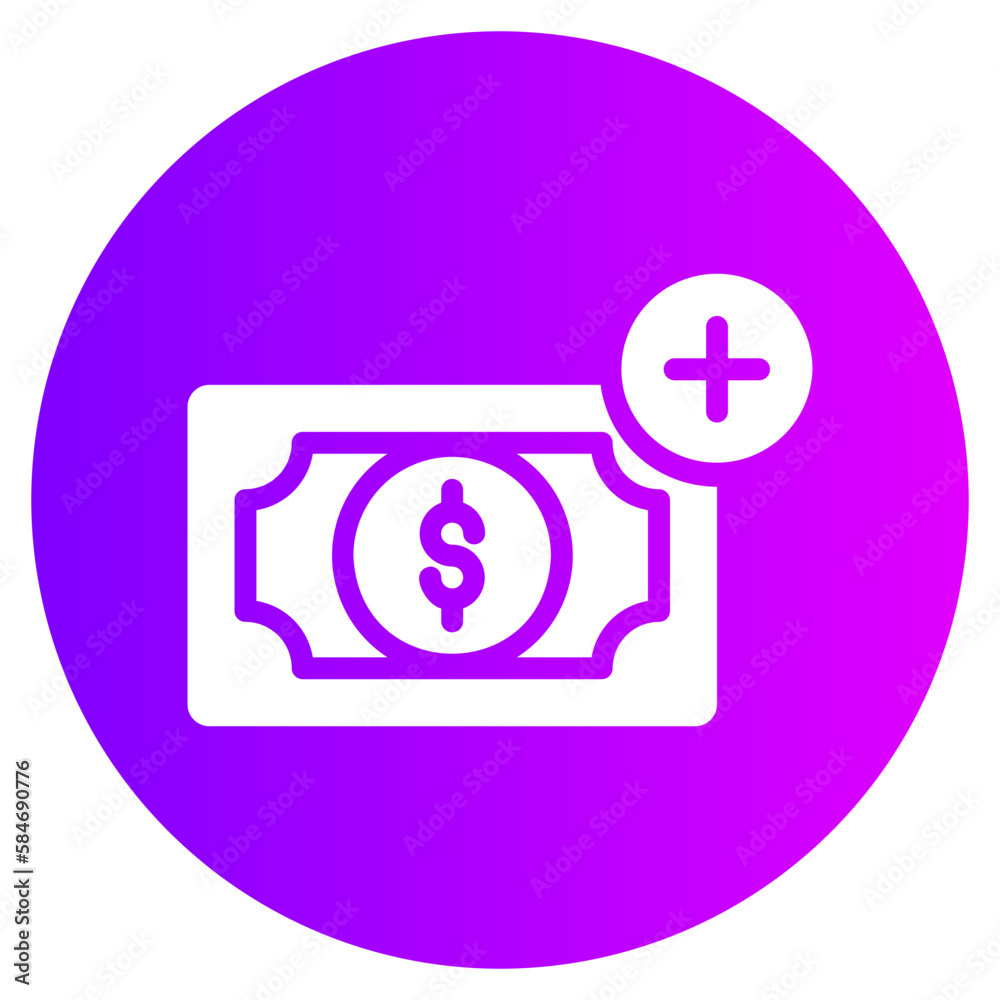 add gradient icon add gradient icon