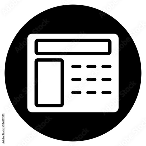 cash withdrawal glyph icon