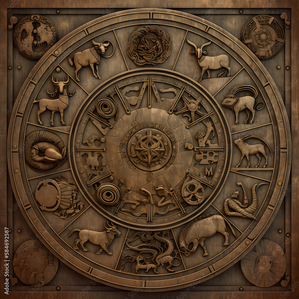 Obraz premium esoteric, mystical and signs, generative ai