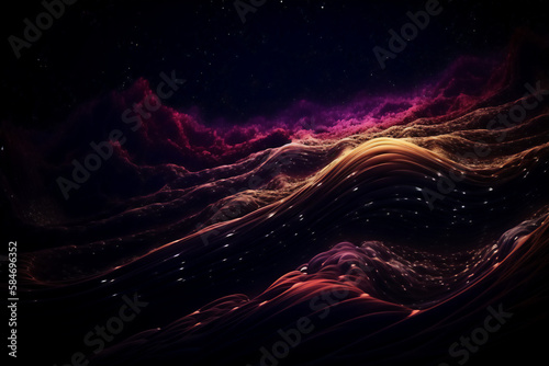 Abstract background with space 