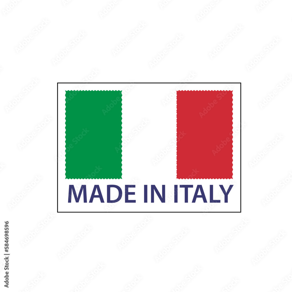 Made in Italy premium vector logo. Made in Italian logo, icon and badges Made in Italy premium vector logo. Made in Italian logo, icon and badges