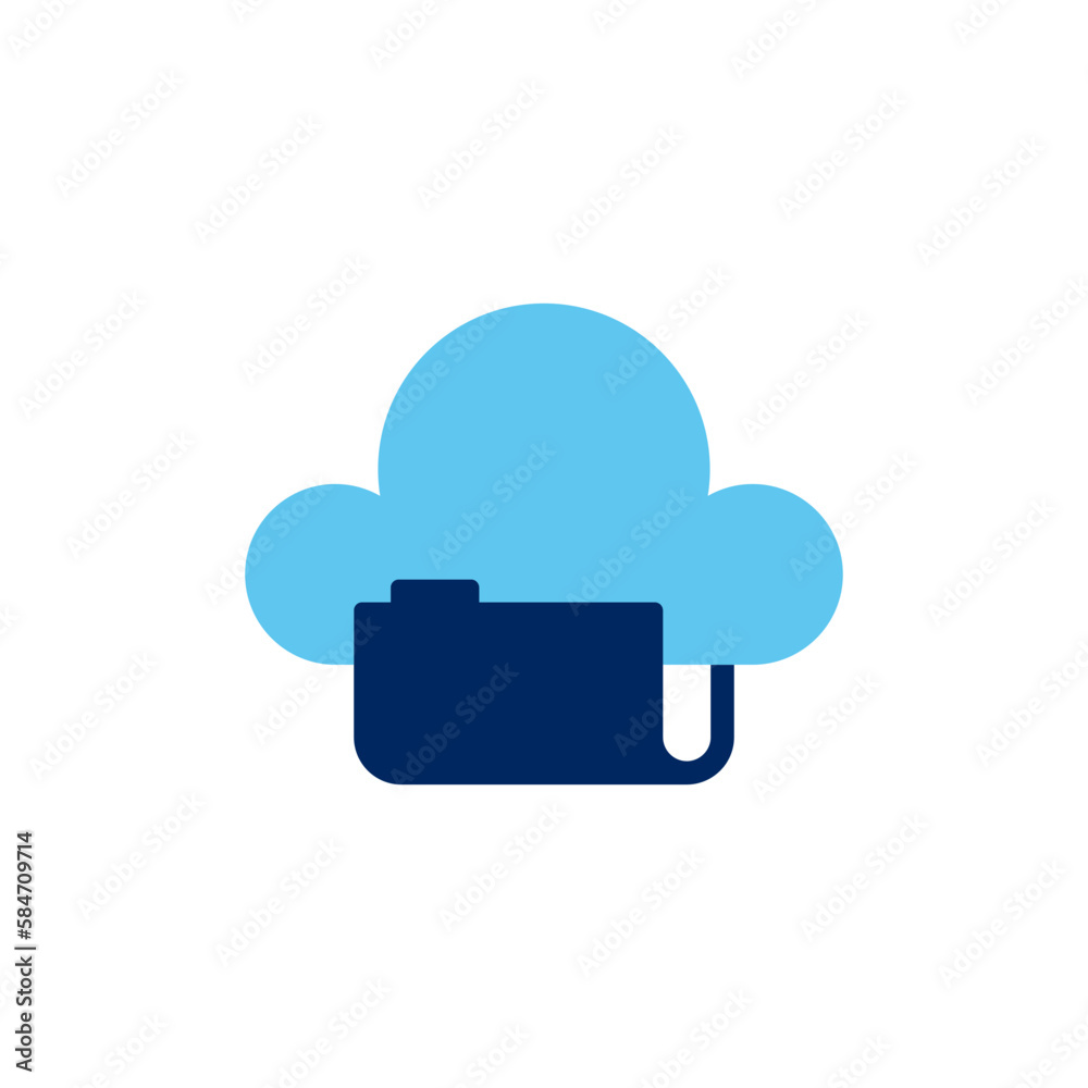 vector icon concept of clouds and folders. Can be used for offices, corporations, companies, reports, planning, technology. Can be for web, website, poster, apps vector icon concept of clouds and folders. Can be used for offices, corporations, companies, reports, planning, technology. Can be for web, website, poster, apps